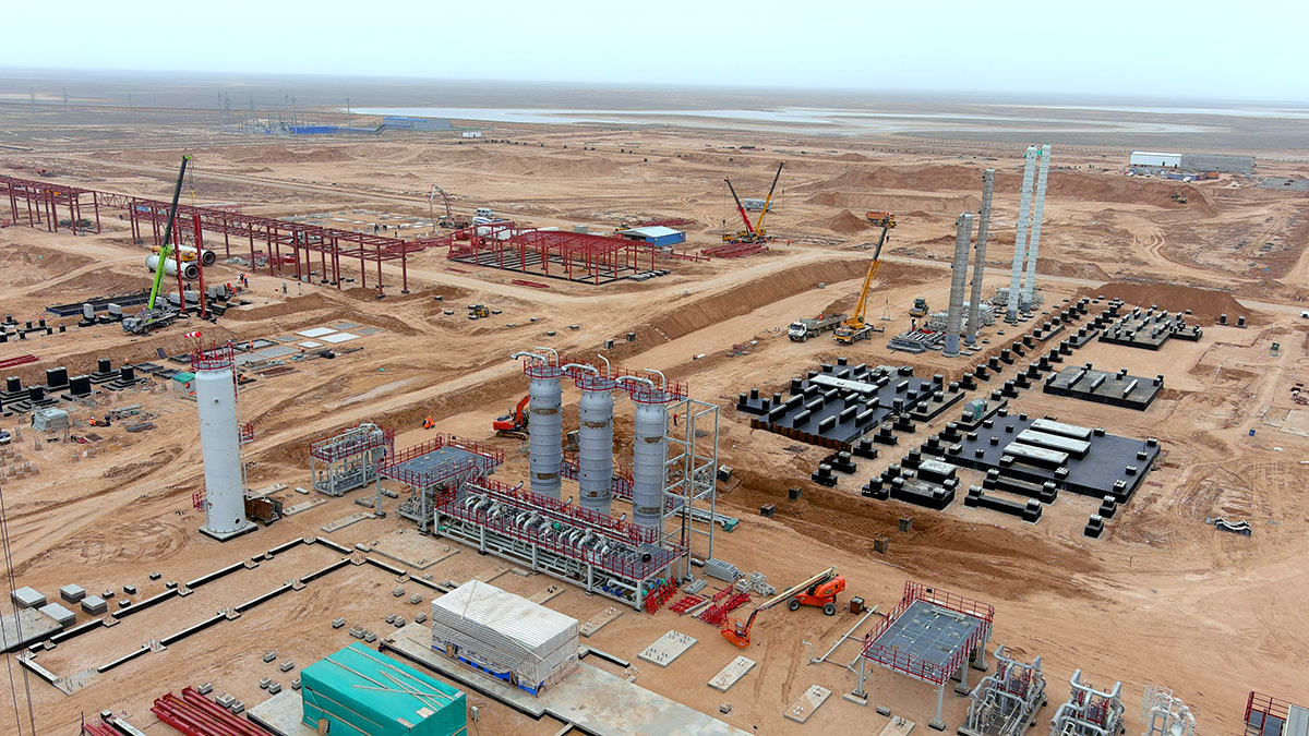 Kashagan Gas Processing Plant Project in Kazakhstan